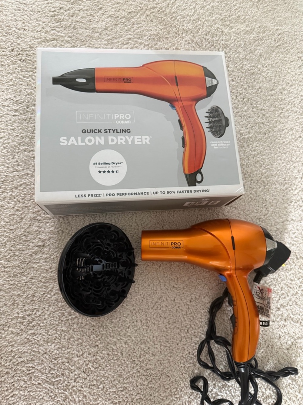 Conair hair dryer